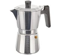 BRA Perfecta | Cafetière Italienne à Induction, Aluminium, Capacité 6 Tasses, Argent