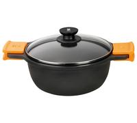 BRA Plat De Cuisson Efficace 11,2 L Rond Aluminium Coulé Plat À Four 39x48