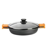 BRA Poêle Efficace 3,1 L Ronde Noire Diamètre 28 Cm