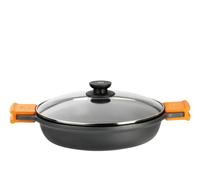 BRA Poêle Multi-Usage En Aluminium Ronde 24x27x34 Cm