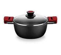 Bra Premiere A410320 Marmite 3 L Noir, Rouge Aluminium Noir