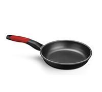 BRA Premiere | Poêle 26 cm, Fonte d'Aluminium, Tricouche avec revêtement antiadhésif renforcé sans PFOA, adaptée à tous types de feux dont Induction, Coloris Rouge