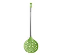 BRA Prior | Écumoire de Cuisine adaptée au Contact Alimentaire, Acier Inoxydable, Vert, 36,5x8,5x3,5 cm