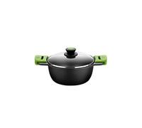 Bra Fait-tout haut Prior – couvercle en verre, poignées en silicone – 32 cm G