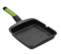 Bra Poêle Grill ranurée Prior 28 cm – Fonte d'aluminium, antiadhésif sans PFOA, induction