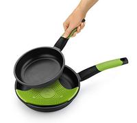 BRA Prior | Set de 2 Poêles 20|24 cm, Fonte d’Aluminium avec Antiadhésif Innovations sans PFOA, Compatibles Tous Feux Dont Induction