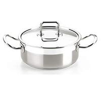 BRA Profesional | Faitout avec Couvercle, 26 cm, Acier Inoxydable 18/10, Compatible Tous Feux Dont Induction