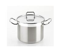 BRA Profesional | Marmite avec Couvercle, 22 cm, Acier Inoxydable 18/10, Compatible Tous Feux Dont Induction