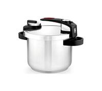 BRA Tekna | Autocuiseur 6 L Coocotte Minute, à Ouverture Facile, Acier Inox 18/10|Tous Feux Dont Induction, Finition Mate