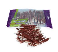 Braaaf Rawhide Roll Sticks - Variantes: Boeuf Et Poisson - 25 Pièces