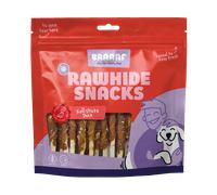 Braaaf Rawhide Roll Sticks - Variantes: Canard - 30 Pièces