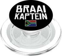 Braai Kaptein, Afrique du Sud, Family BBQ Funny PopSockets PopGrip pour MagSafe