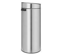 Poubelle à couvercle tactile TOUCH POUBELLE NEW 30 l, acier mat, Brabantia