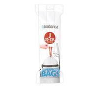 Brabantia 115585, 23 L, Blanc, Polyéthylène haute densité (HDPE), 55 cm, 535 mm, 240 pièce(s)