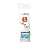 brabantia Sacs Poubelle PerfectFit pour Bo Touch Bin - Rouleau - 12L (X) - 20 sacs