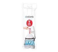Brabantia 116742 PerfectFit Sac de poubelle pour NewIcon Plastique Blanc 0,1 x 47 x 54 cm