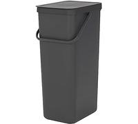 Brabantia 251047 Poubelle Sort & Go Stackable, 40L, Grey