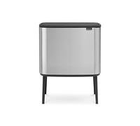 Poubelle Bo Touch bin 36L Inox mat, Brabantia Gris