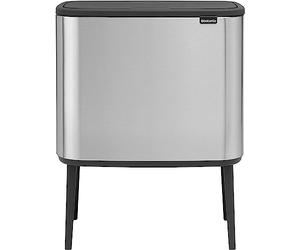 Brabantia 316227 Bo Touch Bin Poubelle Acier Inoxydable Argent 31,5 x 54 x 68 cm