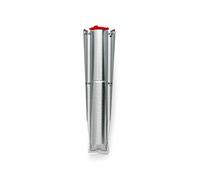 Brabantia Ancre de sol en métal Ø 45 mm pour séchoirs Topspinner et Lift-O-Matic - bouchon rouge