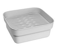 Brabantia Bac à vaisselle avec plateau séchage Sinkside 34x37 cm Gris clair