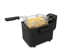 Brabantia BBEK1130BK Friteuse - Friteuse - 4 litres - 2200 W - Acier inoxydable - Noir