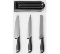 Brabantia Bloc de couteaux à tiroir Plus Couteaux 3pcs. TASTY+