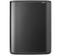 Brabantia Bo poubelle 2 l noir-gris 233609