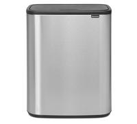 brabantia Bo Touch Bin 2x30 L - Matt Steel Fingerprint Proof