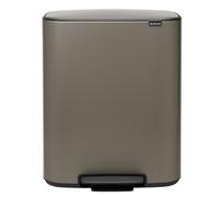 Brabantia Bo poubelle 60 l gris 211409