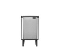 Brabantia Poubelle haute Bo 7 L Acier brossé mat