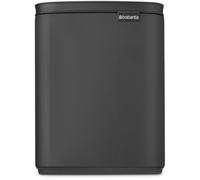 Brabantia Poubelle Bo 7 L – Mineral Infinite Grey