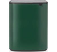 BRABANTIA Poubelle Bo Touch Bin - 2 x 30 L - Pine Green