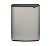 Brabantia Bo Touch Bin 2x30 L Soft grey
