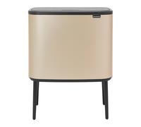 Brabantia Poubelle Bo Touch Bin, 36 litres - Metallic Gold