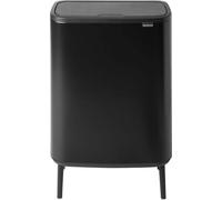 Brabantia Bo Touch Bin Hi Waste Bin 60l Matt Black (130229)