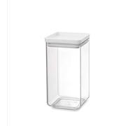 Brabantia - Bocal carré 1.6L - Couvercle Gris Clair