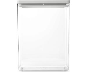 brabantia Bocal Carré, Tasty+ Light Grey - 5,4 L