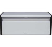 Brabantia Boîte à pain pliante frontale carrée, blanche