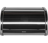 Boîte à pain couvercle coulissant en acier inoxydable Brabantia Platinum argent