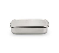 Brabantia - Boîte Déjeuner Make & Take avec Séparateur Réglable, Design Durable et Intemporel pour Sandwichs, Wraps et Snacks - Acier Mat, Large