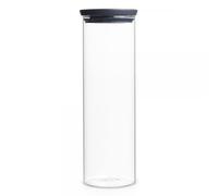 Brabantia Brabantia Pot à provisions - Empilable - 1,9 l - Verre