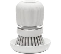 Brabantia Brosse à Vaisselle avec Distributeur de Savon Intégré - Light Grey