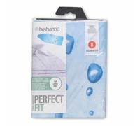 BRABANTIA 318160 - Couverture pour planche à repasser 124 * 38 cm - eau glacée
