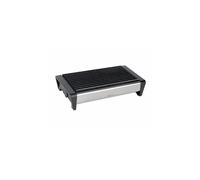 Brabantia Chauffe-Plat, 2 Bougies - Matt Steel With Black Grille