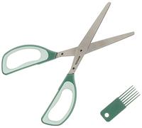 Brabantia - Ciseaux à herbe plus outil de nettoyage - Jade Green