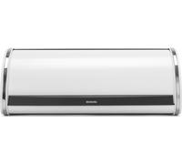 Brabantia corbeille à pain avec couvercle coulissant blanc