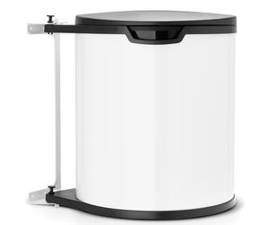 Brabantia De Luxe poubelle 15 l blanc-noir 428081