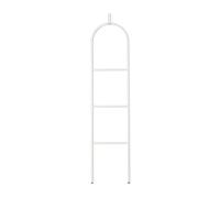 Brabantia - Échelle porte-vêtements Linn - Support à vêtements polyvalent - Suspendre, aérer ou sécher - Crochet - Séchoir compact - Pour vêtements/serviettes - Accessoire de maison - White