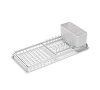 Brabantia - Égouttoir à vaisselle compact, Gris clair, 46.3 x 20 x 12.6 cm